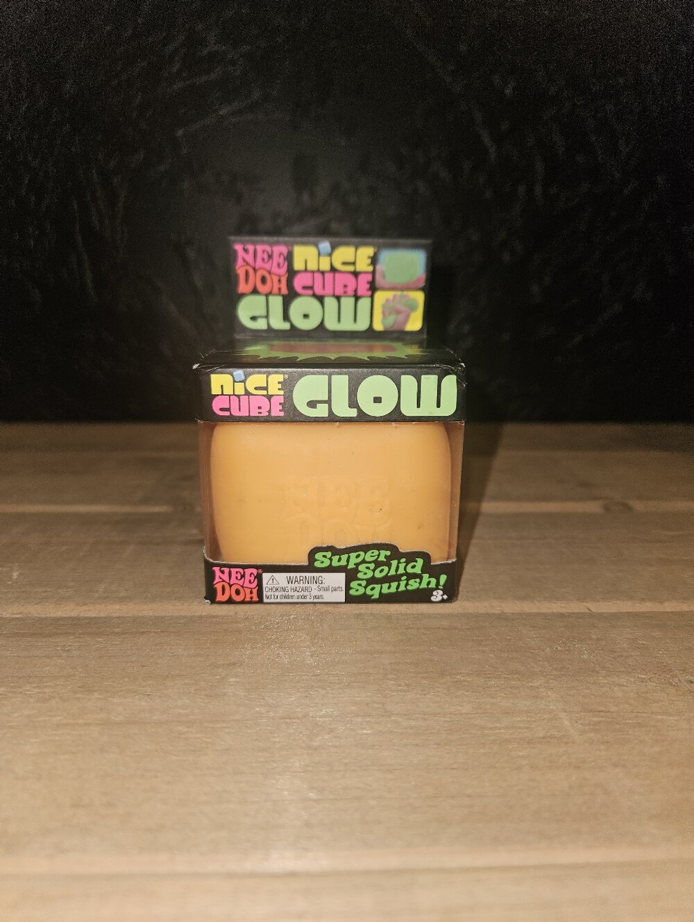 ORANGE Glow Needoh Nice Cube